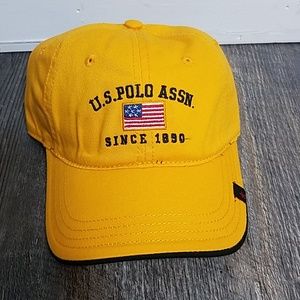 us polo yellow cap